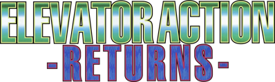 Elevator Action Returns - Clear Logo (North America) - 1693x506