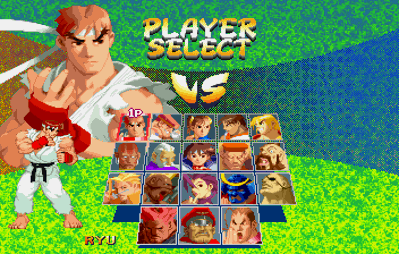 Street Fighter Alpha 2 - Screenshot - Game Select (World) - 352x224