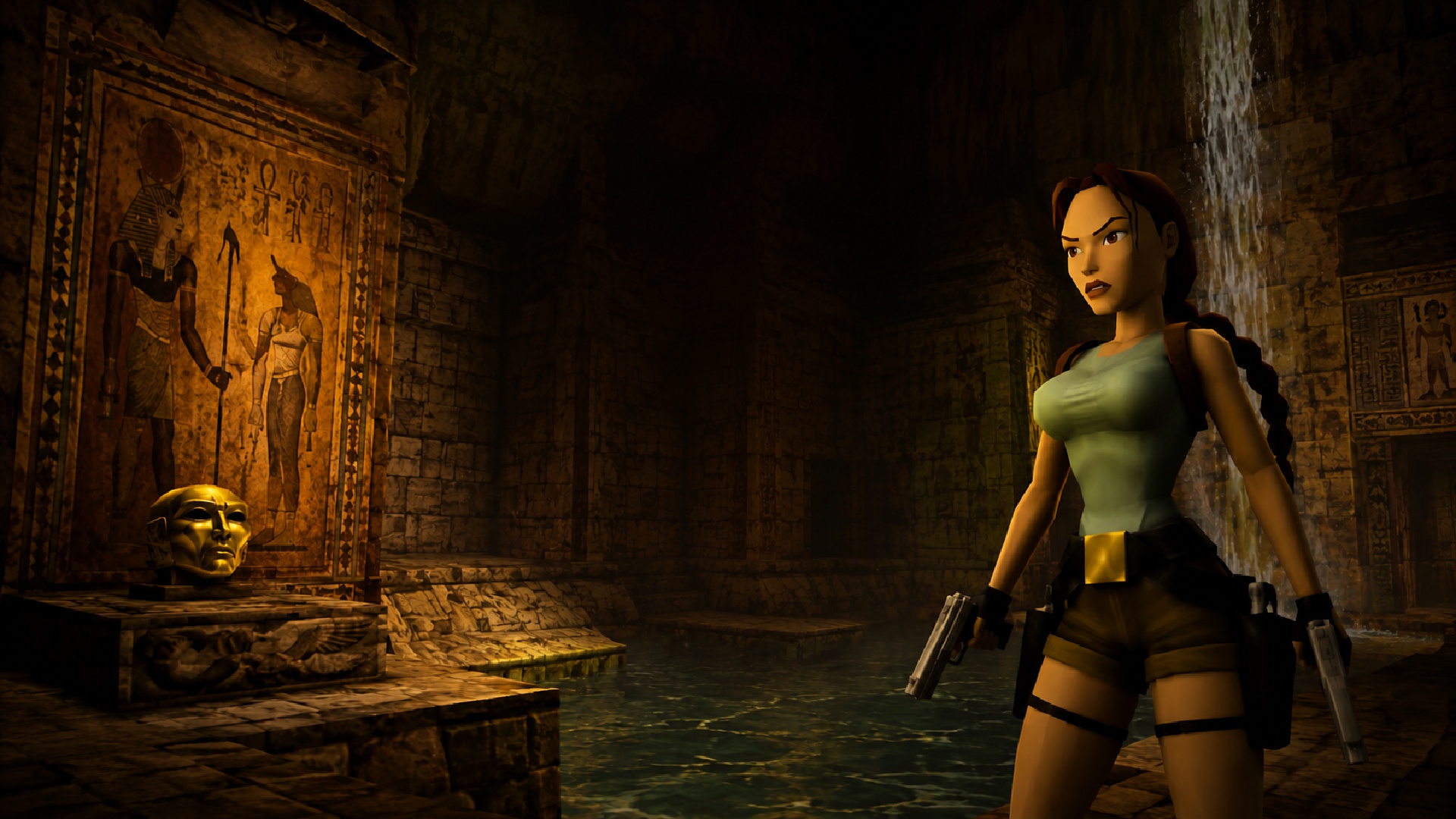 Illustration of Tomb Raider II: The Golden Mask