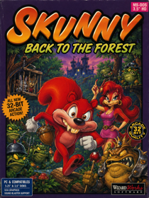 Skunny: Back to the Forest - Fanart - Box - Front (World) - 1086x1448