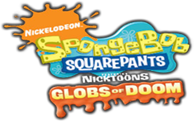 SpongeBob SquarePants featuring Nicktoons: Globs of Doom - Clear Logo (World) - 278x174