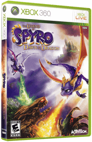 The Legend of Spyro: Dawn of the Dragon - Box - 3D (North America) - 567x878
