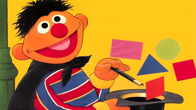 Sesame Street: Ernie's Magic Shapes - Fanart - Background (North America) - 1920x1080