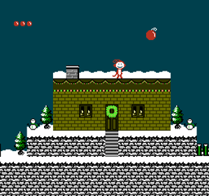 Mr. Maymunshine's Christmas Land - Screenshot - Gameplay (World) - 256x240