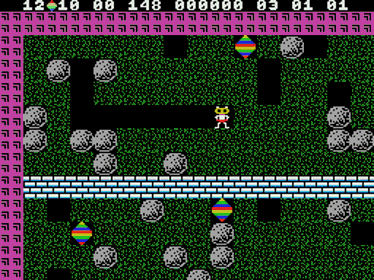 Boulder Dash - Screenshot - Gameplay (North America) - 256x192