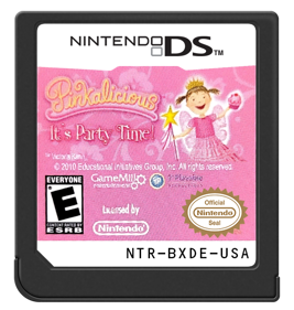 Pinkalicious: Its Party Time - Cart - Front (North America) - 571x600