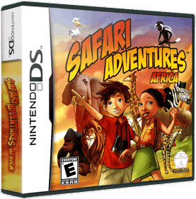 Safari Adventures: Africa - Box - 3D (North America) - 868x880