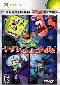 SpongeBob SquarePants: Lights, Camera, Pants! - Box - Front (North America) - 350x495