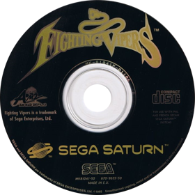 Fighting Vipers - Disc (Europe) - 715x716