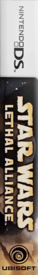 Star Wars: Lethal Alliance - Box - Spine (North America) - 121x876