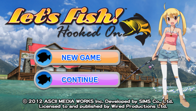 Let's Fish! Hooked On - Screenshot - Game Title (North America) - 960x544