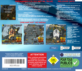 Metal Slug - Box - Back (Europe) - 1617x1399