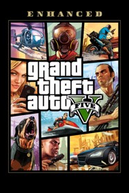Grand Theft Auto V Enhanced - Box - Front (World) - 1440x2160