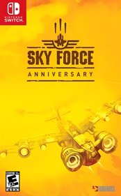 Sky Force Anniversary - Fanart - Box - Front (North America) - 590x952