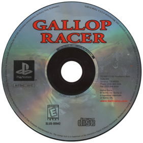 Gallop Racer (North America) - Disc (North America) - 600x600