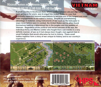 Squad Battles: Vietnam - Box - Back (North America) - 802x690