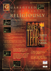 Azrael's Tear - Advertisement Flyer - Front (United Kingdom) - 1594x2200