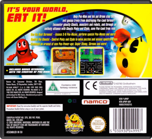 Pac-Man World 3 - Box - Back - Reconstructed (United Kingdom) - 774x708