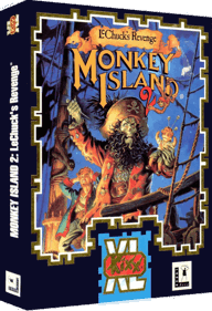 Monkey Island 2: LeChuck's Revenge - Box - 3D (United Kingdom) - 850x1244