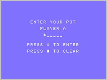 Ken Uston Blackjack/Poker - Screenshot - Game Select (World) - 256x192