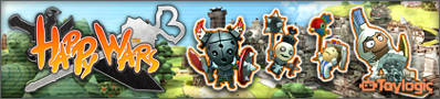 Happy Wars - Banner (World) - 420x95