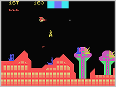 Cosmic Avenger - Screenshot - Gameplay (World) - 256x192