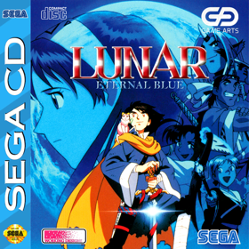 Lunar: Eternal Blue - Box - Front - Reconstructed (United States) - 708x709