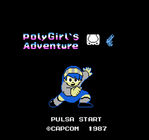 Poly Girl's Adventure - Screenshot - Game Title (World) - 256x240