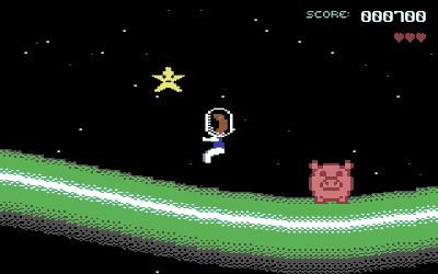 Molly: Snake-a-Space - Screenshot - Gameplay (World) - 320x200