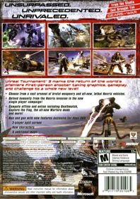 Unreal Tournament 3 - Box - Back (North America) - 566x800