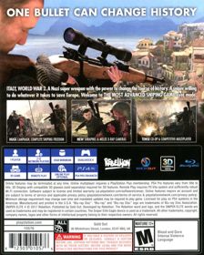 Sniper Elite 4 - Box - Back (North America) - 640x800