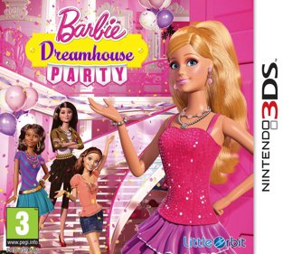 Barbie Dreamhouse Party - Box - Front (Europe) - 1000x897