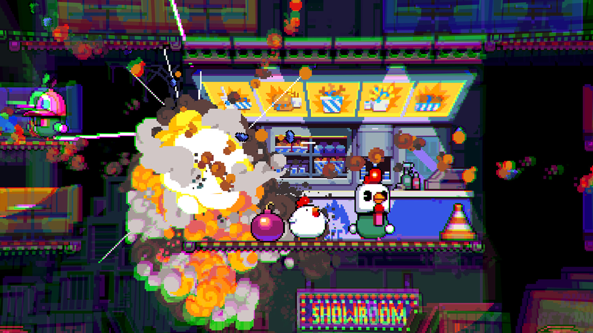 Illustration of Bomb Chicken