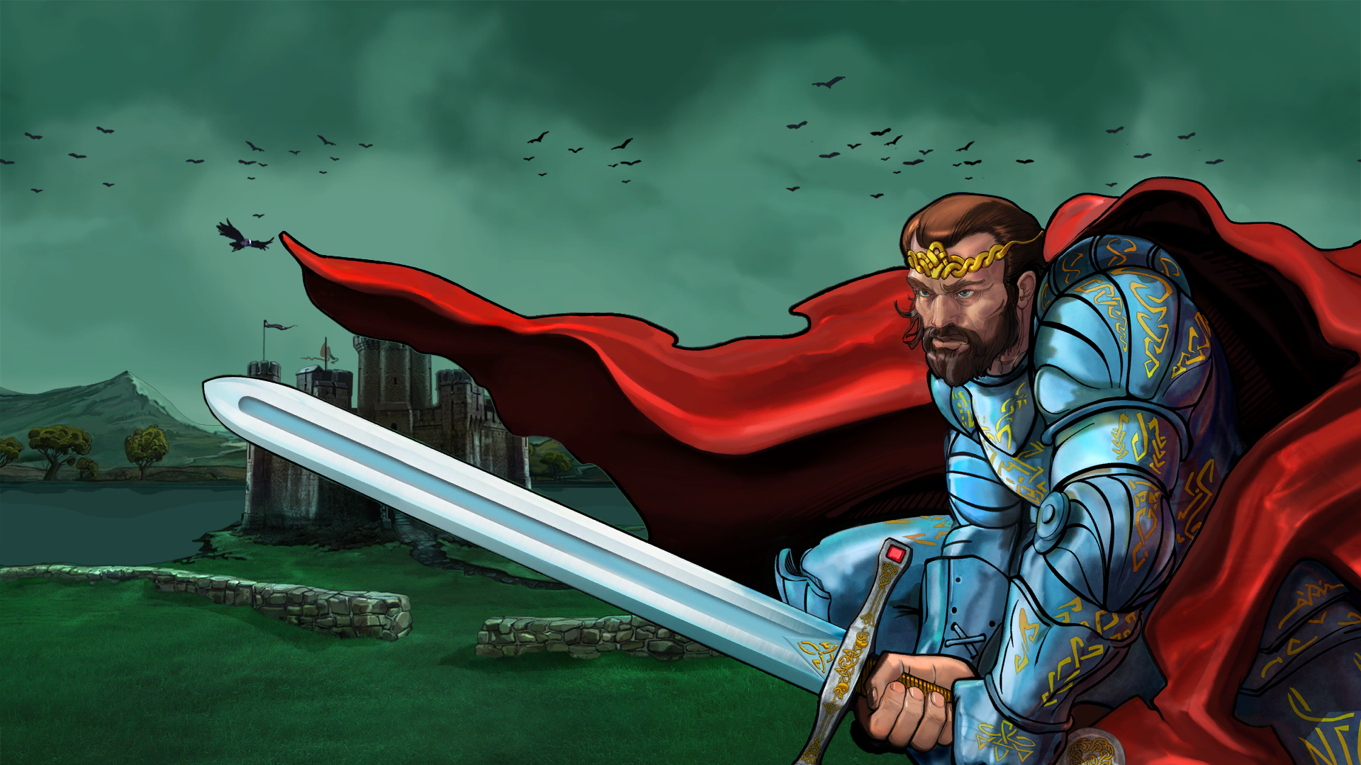 Illustration of Excalibur (Zen Studios)