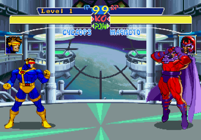 X-Men: Children of the Atom - Screenshot - Gameplay (World) - 640x448