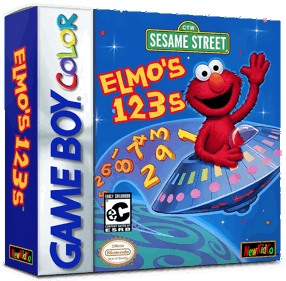 Sesame Street: Elmo's 123s - Box - 3D (North America) - 1016x998