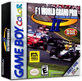 F1 World Grand Prix II - Box - 3D (North America) - 1016x998