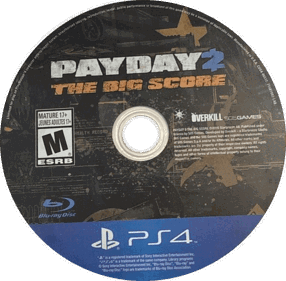 Payday 2: The Big Score - Disc (North America) - 852x836