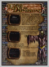 Lord of the Dungeon - Box - Back (World) - 718x987