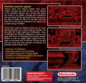 Hyper Fighting - Box - Back (World) - 1014x979