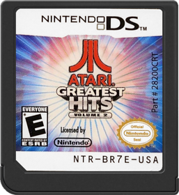Atari Greatest Hits: Volume 2 - Cart - Front (North America) - 517x564