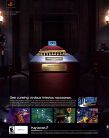 Sly Cooper and the Thievius Raccoonus - Advertisement Flyer - Front (United States) - 1729x2200