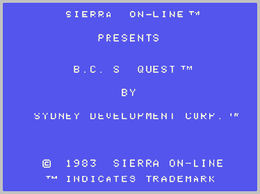 B.C.'s Quest for Tires - Screenshot - Game Title (North America) - 256x192