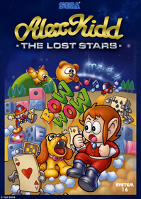 Alex Kidd: The Lost Stars - Advertisement Flyer - Front (North America) - 1702x2400