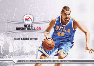 NCAA Basketball 09 - Screenshot - Game Title (North America) - 639x448