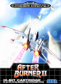 After Burner II - Fanart - Box - Front (Europe) - 512x712