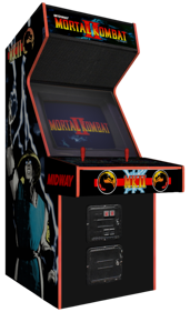 Mortal Kombat II - Arcade - Cabinet (North America) - 618x1014
