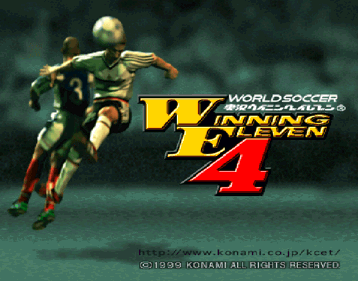 ISS Pro Evolution - Screenshot - Game Title (Japan) - 607x476