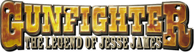 Gunfighter: The Legend of Jesse James - Clear Logo (North America) - 2400x647