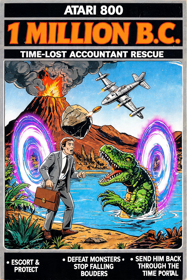 Voyage through Time: 1 Million BC - Fanart - Box - Front (World) - 1568x2352